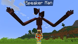 If Speaker Man Played Minecraft Survival [upl. by Onez]