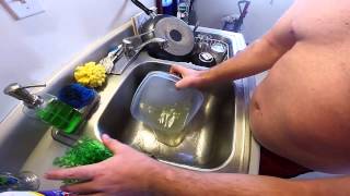 How to remove algae from Plastic plants [upl. by Luhem]