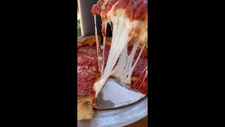 Giordano’s  Chicago Deep Dish pizza  Super Gooey Cheese shorts [upl. by Stedmann]