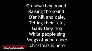 Carol of the bells  Christmas Song quotLyricsquot [upl. by Ainat]