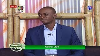 DIMANCHE AVEC VOUS INVITE Cabral LIBII  Dimanche 25 Juin 2017  EQUINOXE TV [upl. by Darsey924]