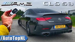 NEW Mercedes AMG CLS 53 4Matic REVIEW on AUTOBAHN amp ROAD by AutoTopNL [upl. by Odlaumor637]