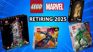 Lego Marvel sets retiring in 2025 [upl. by Arreit914]